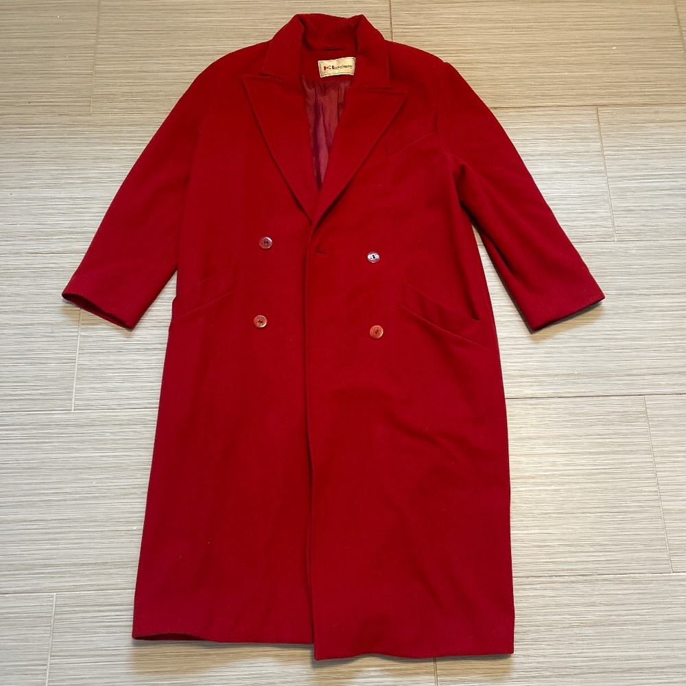 Vintage 1980s Karl Lagerfeld coat - Picture 2 of 6